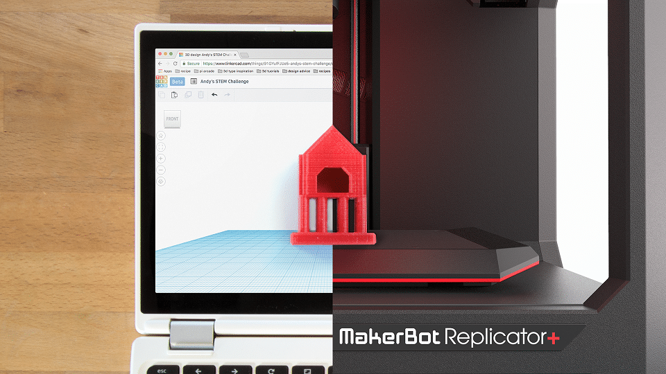Ubestemt middelalderlig Situation MakerBot Connects to Tinkercad for Seamless Design and 3D Printing