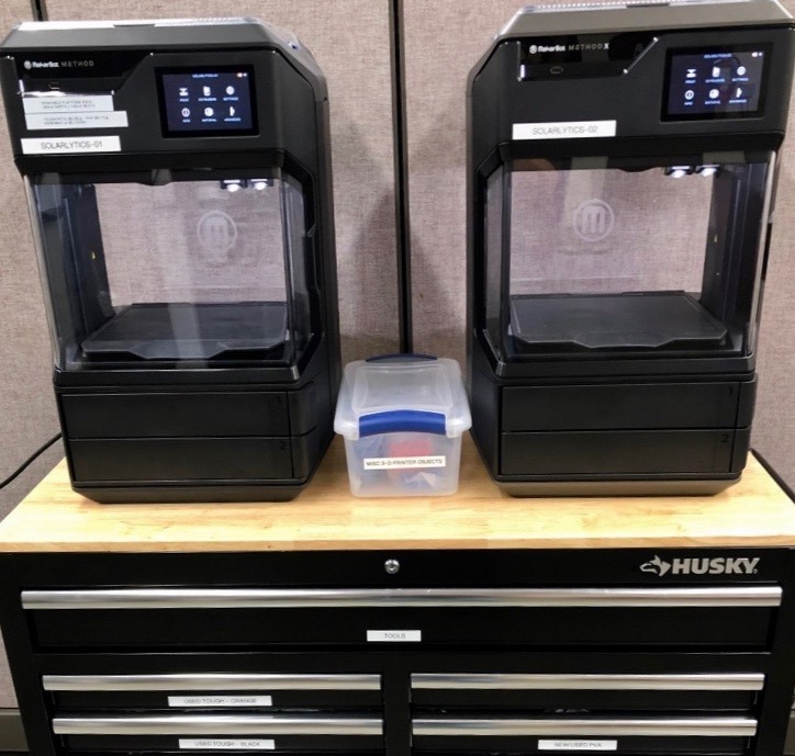 Solarytics uses MakerBot METHOD and METHOD X to maximize solar panel efficiency.