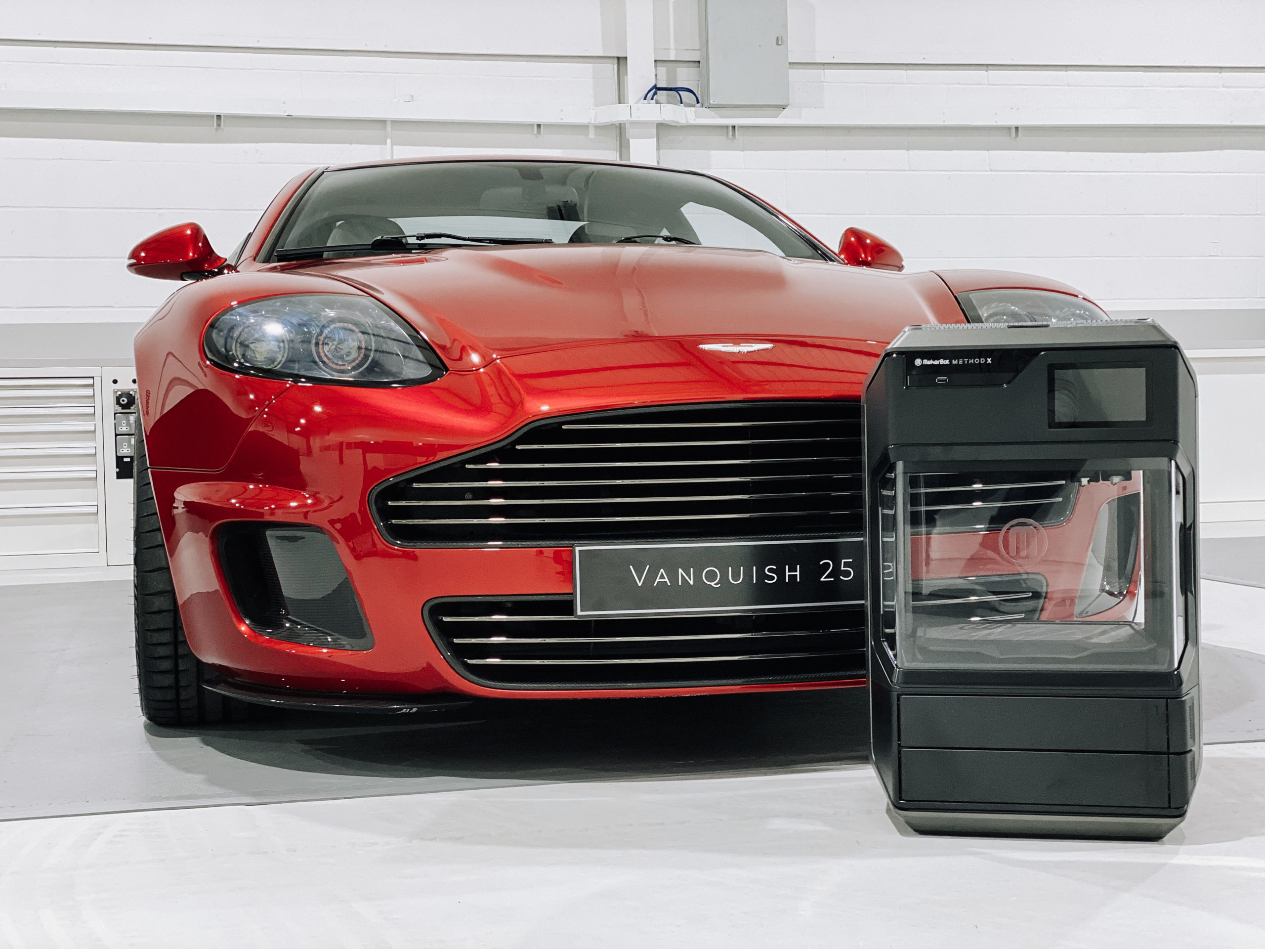 Callum Designs utilizes the MakerBot METHOD X when designing cars such as the Vanquish 25.