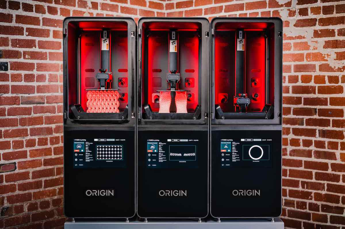 Three Origin One SLA 3D printers