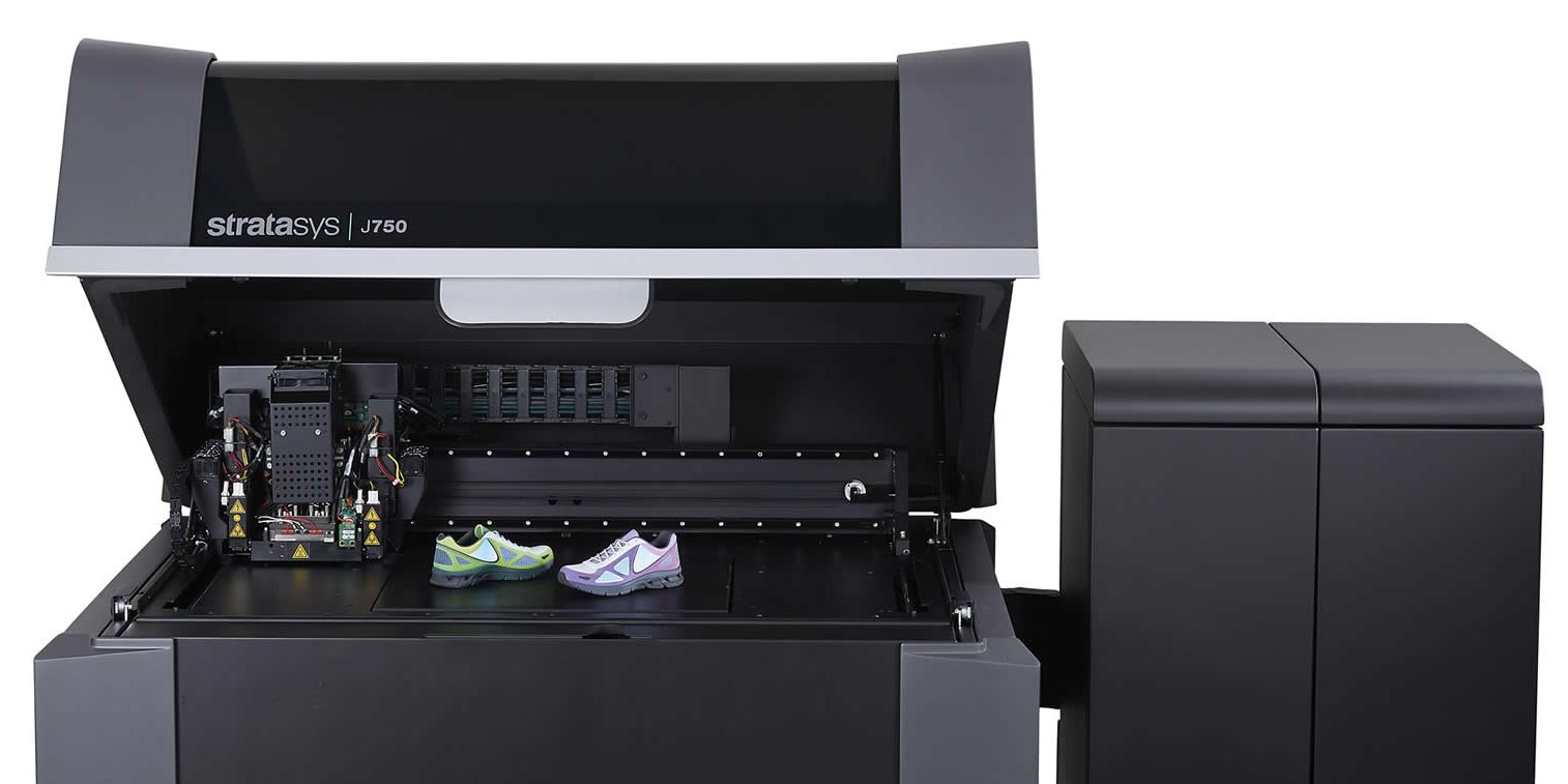 The Stratasys J750 can print a full spectrum of colors in one print.
