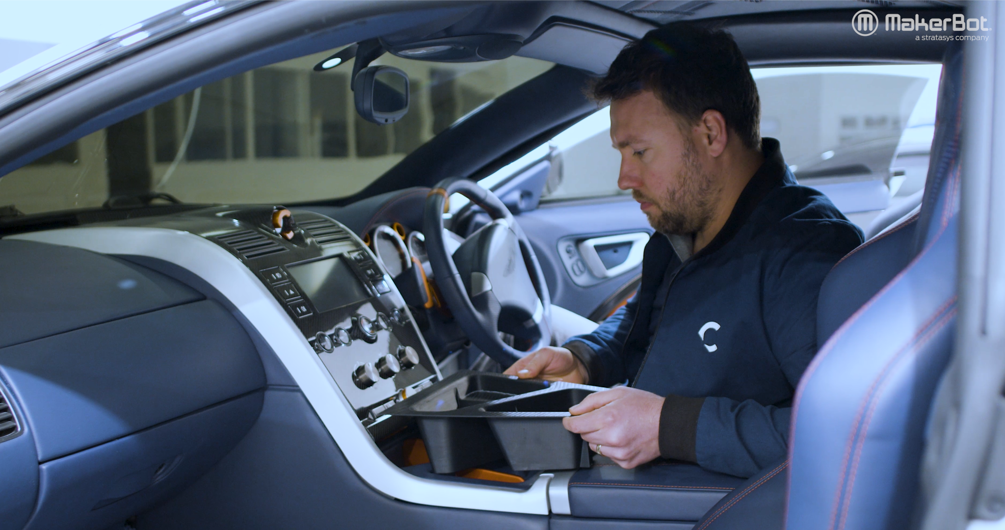 The dimensional accuracy offered by the METHOD X was critical in CALLUM being able to achieve the mounting devices used to position and secure the infotainment screen in the dash.