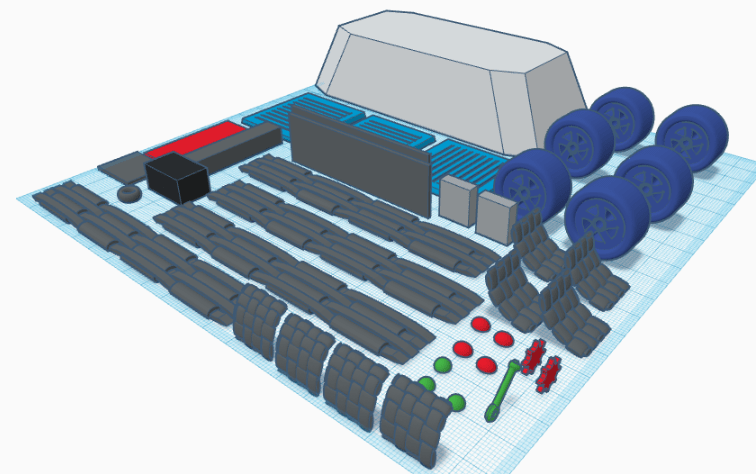 Rover Disassembled