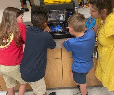3D printing advances design thinking and problem-solving skills.