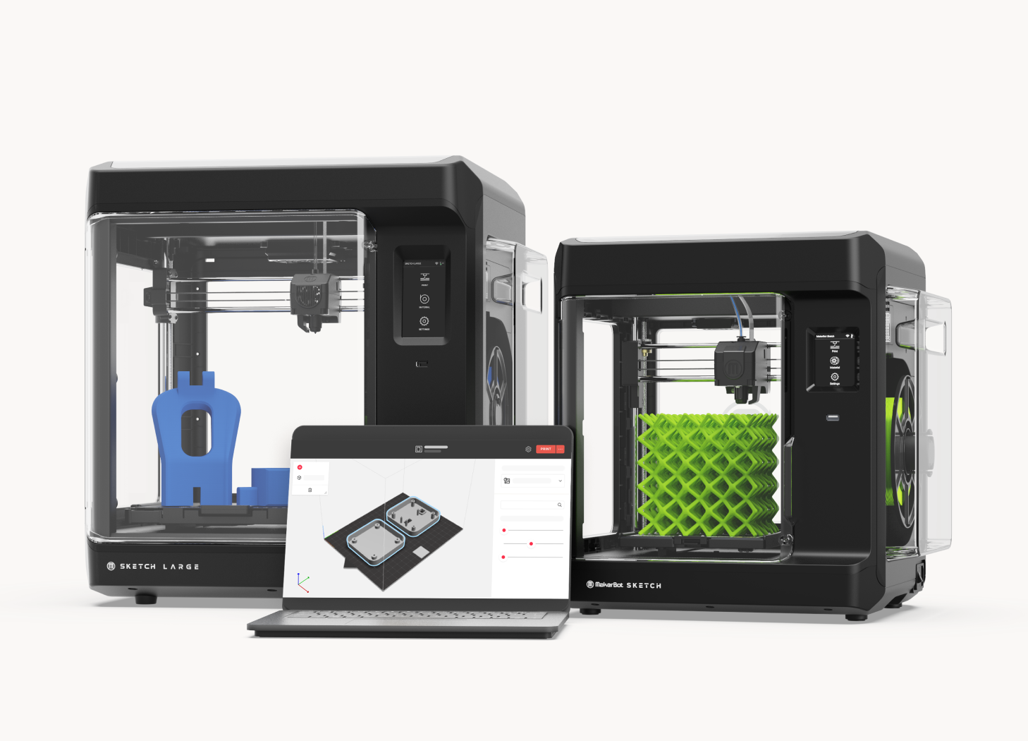 Easy and reliable 3D printers