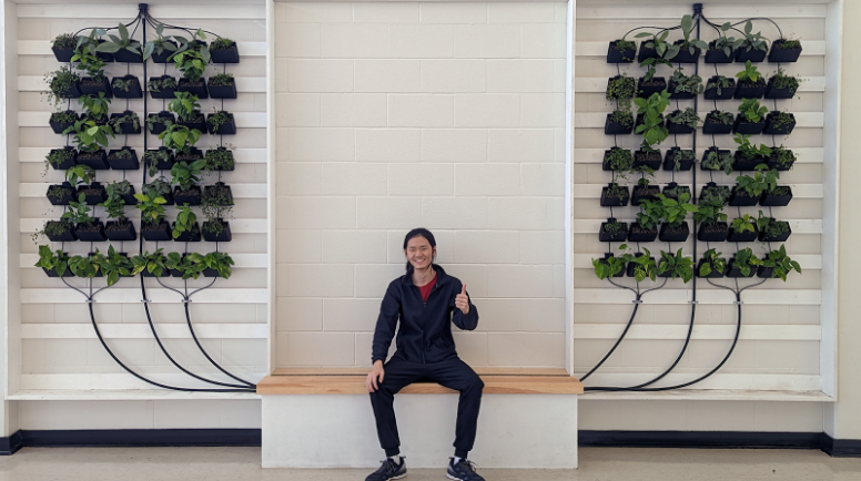 fab lab living wall